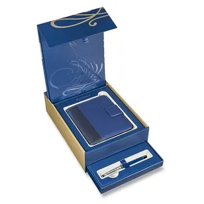 Waterman Expert Deluxe Blue CT pióro wieczne, zestaw upominkowy z notesem